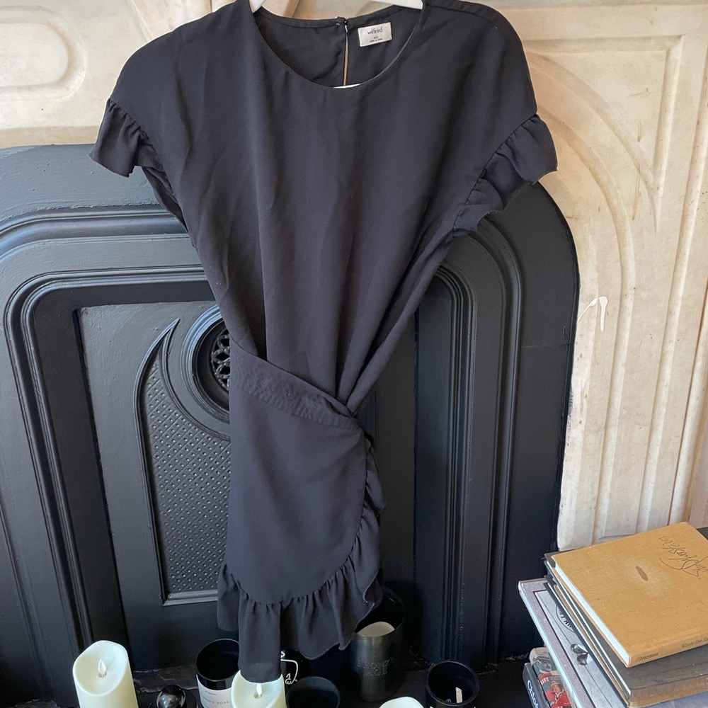 Aritzia Black Mini Dress Size XXS